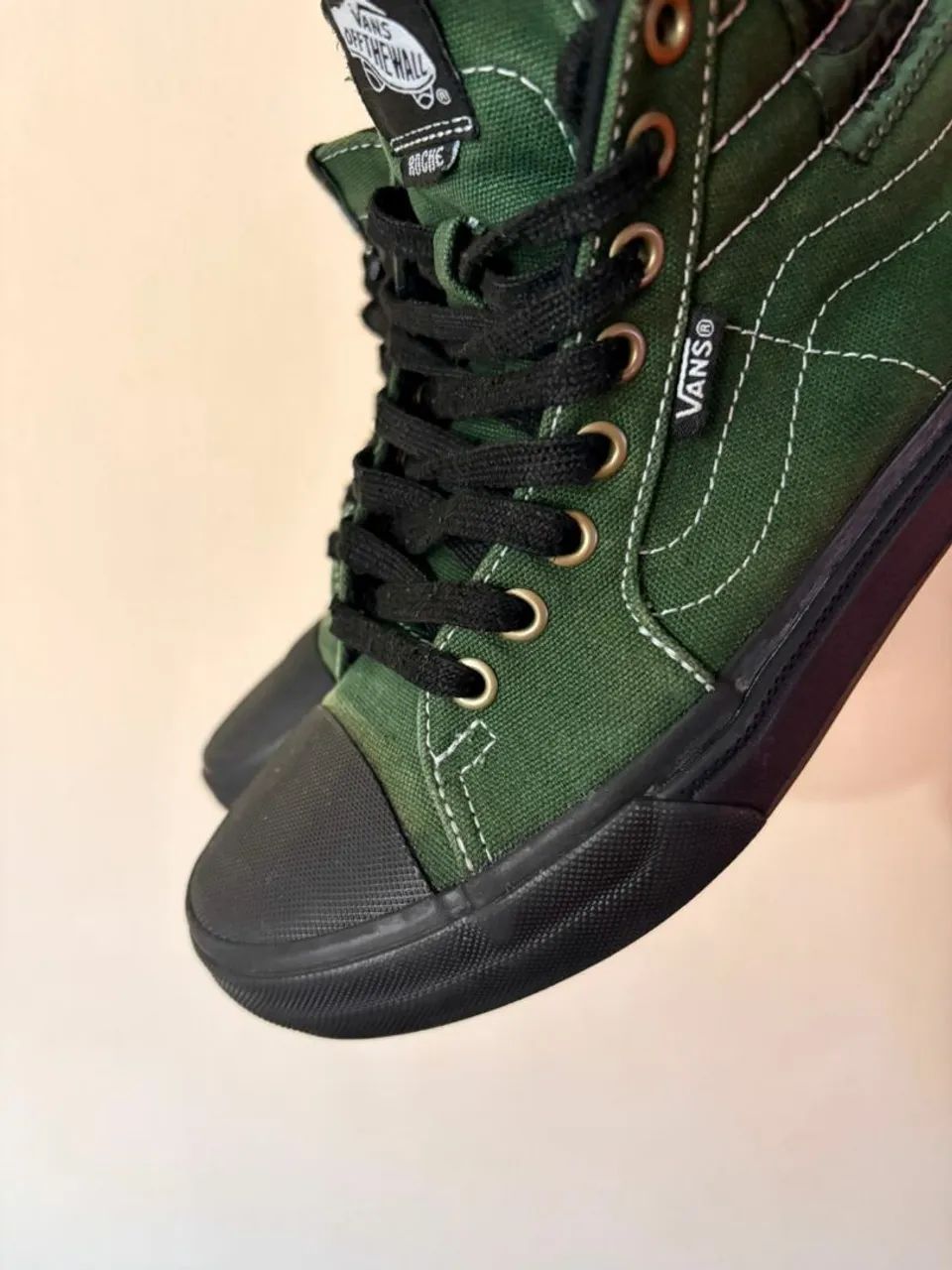 Vans BMX Original<br>Edição Sk8-HI Dakota Roche<br>N° 36<br>Em ótimo estado - Foto 3
