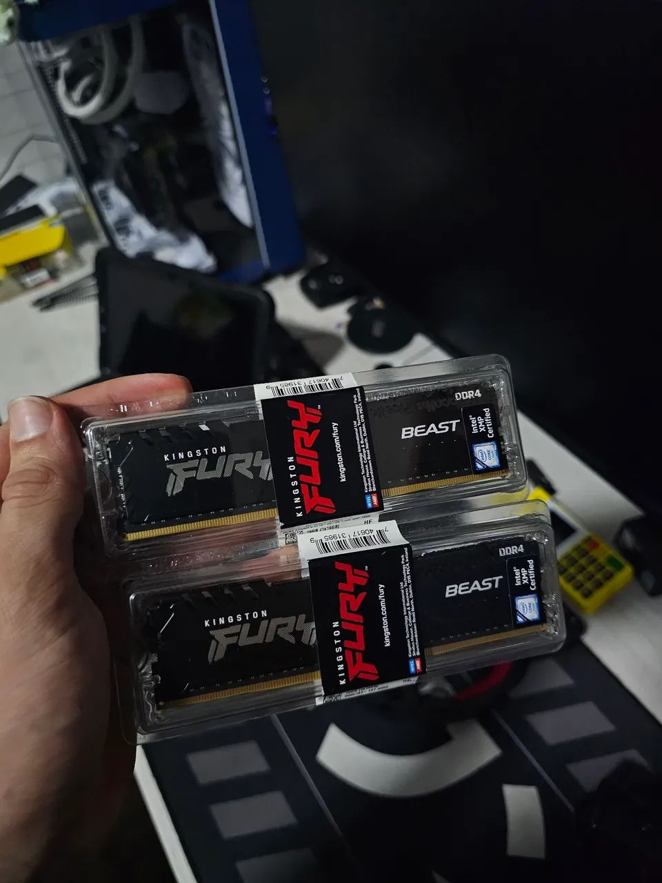 Ram 32GB 2x16GB Ddr4 Fury Beast 3200mhz