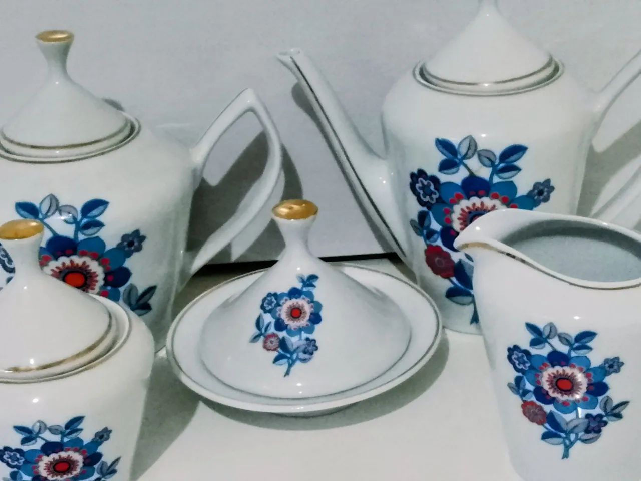 Antigo jogo de Chá e Café Pozzani  - Foto 5