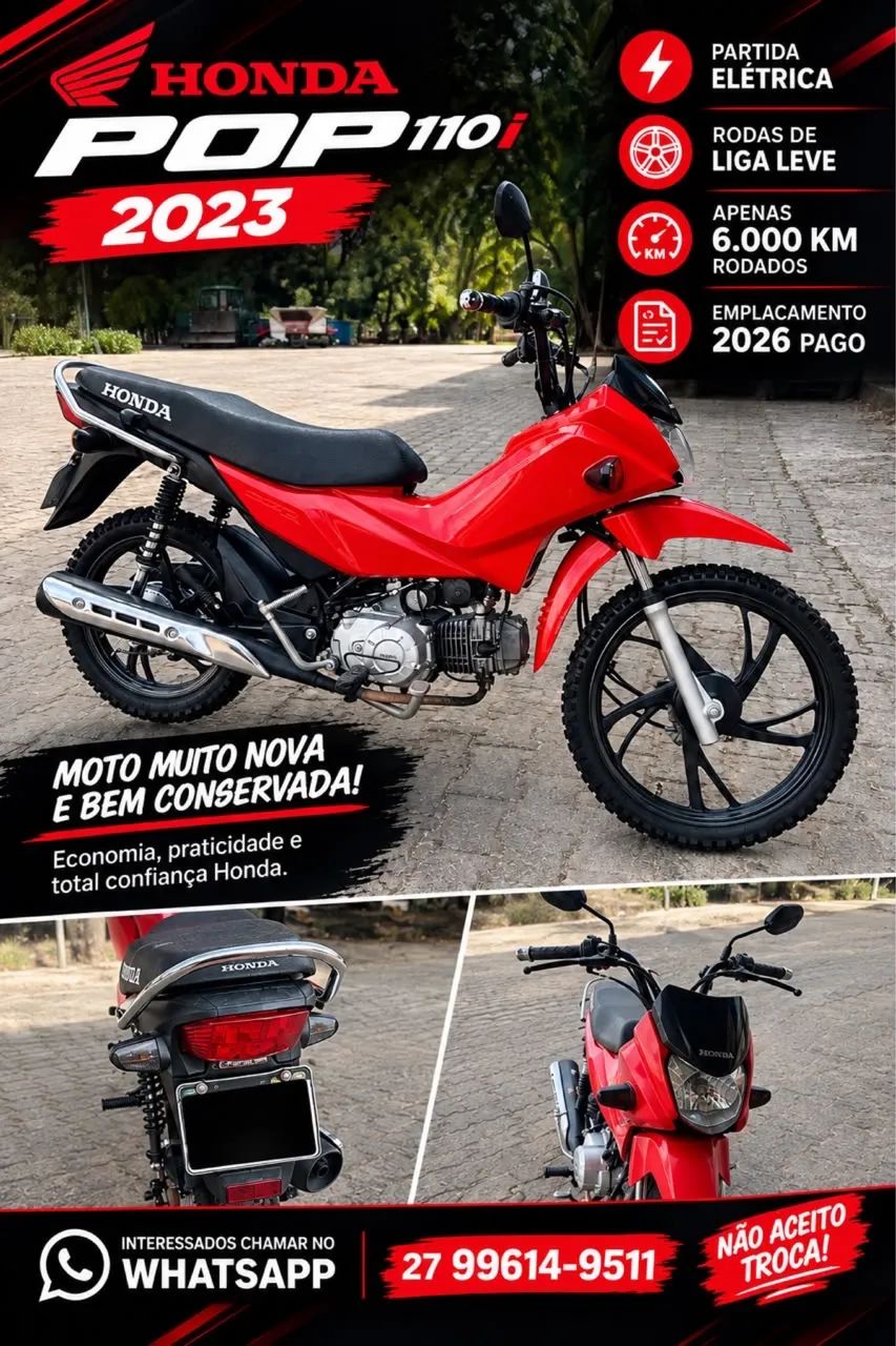 Vendo pop 110i