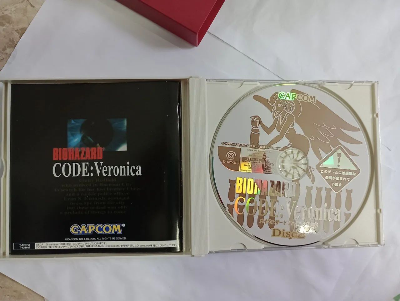 Resident Evil Code Verônica Original Sega Dreamcast - Foto 4