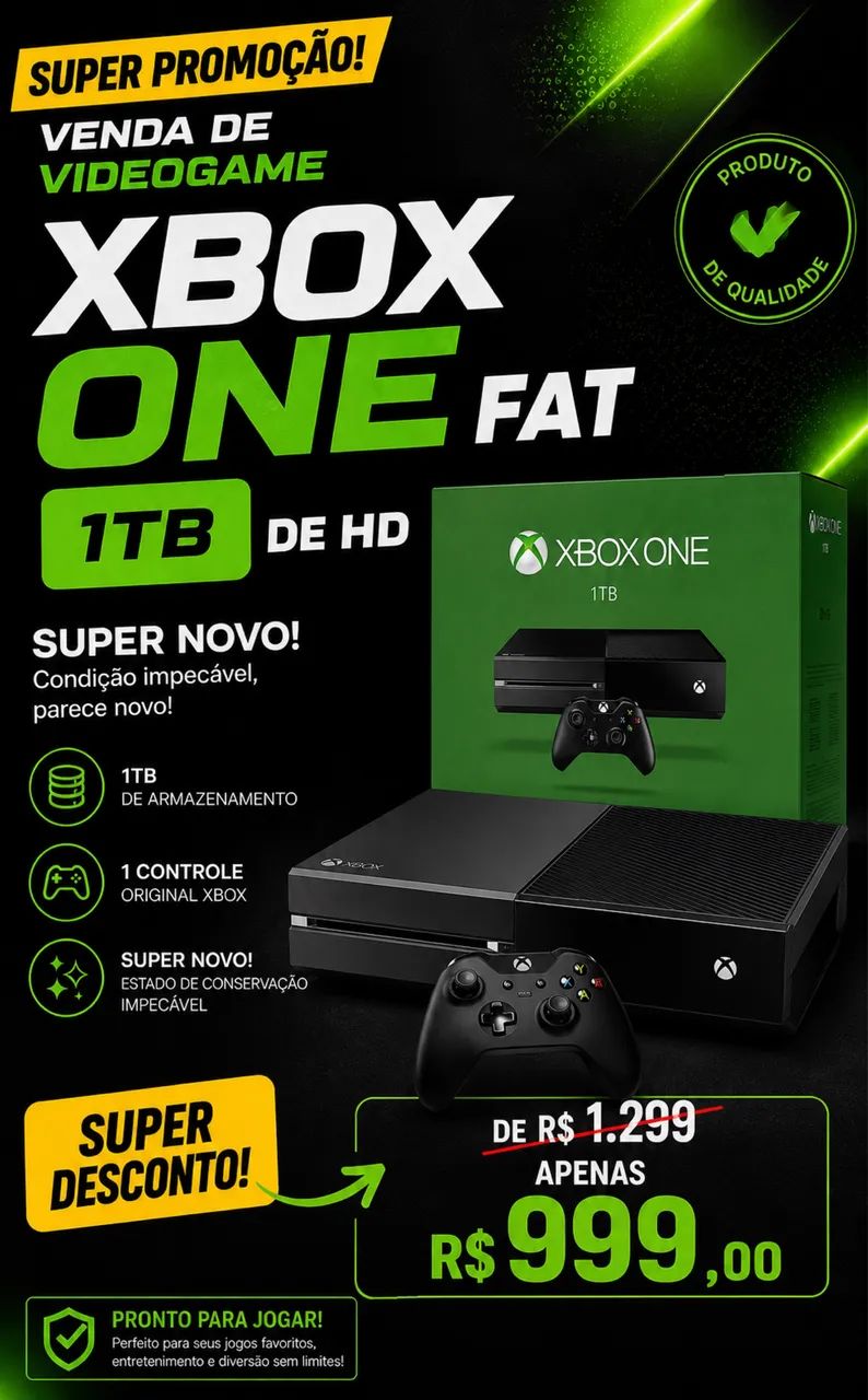Xbox One FAT 1TB HD