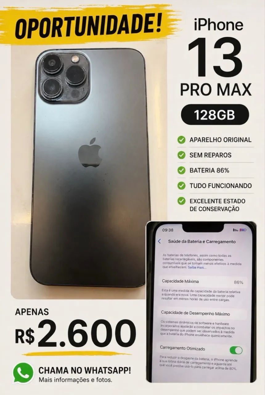 iPhone 13 Pro Max 128 gb