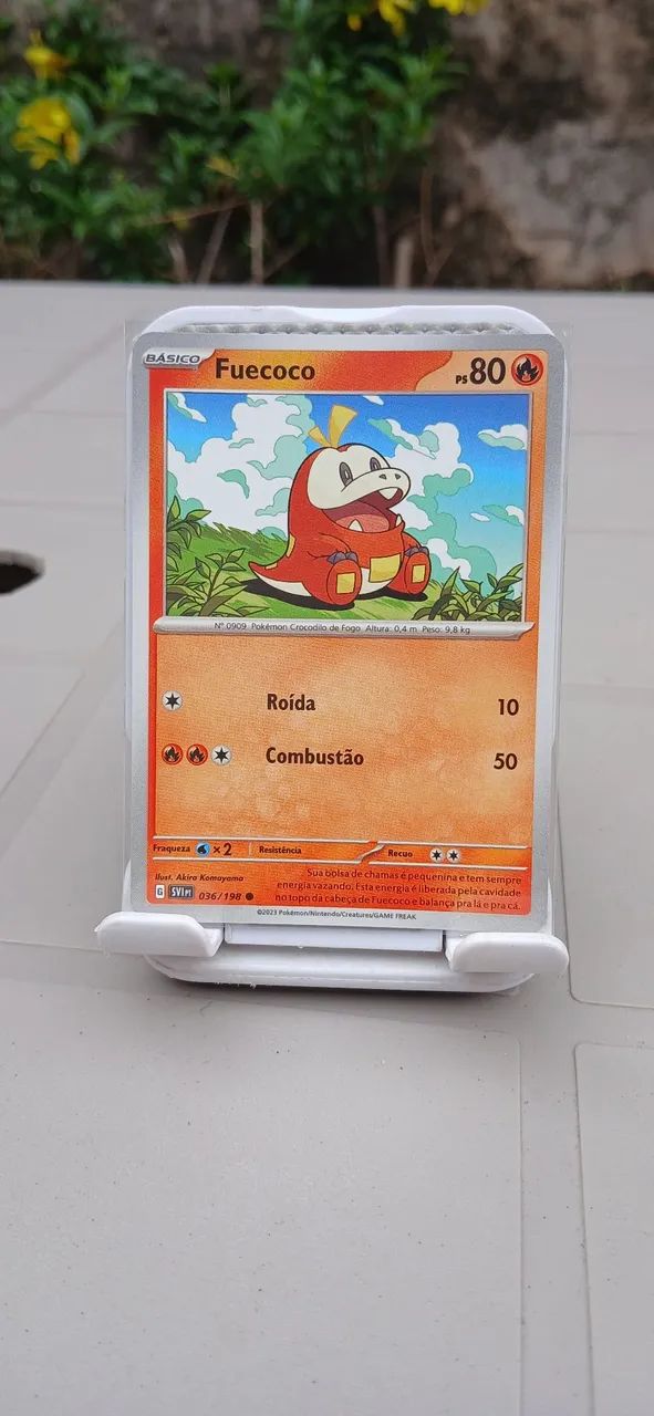 Carta Pokemon Fuecoco - Foto 3