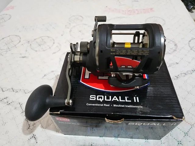 CARRETILHA PENN SQUALL 20LWLH - Foto 2