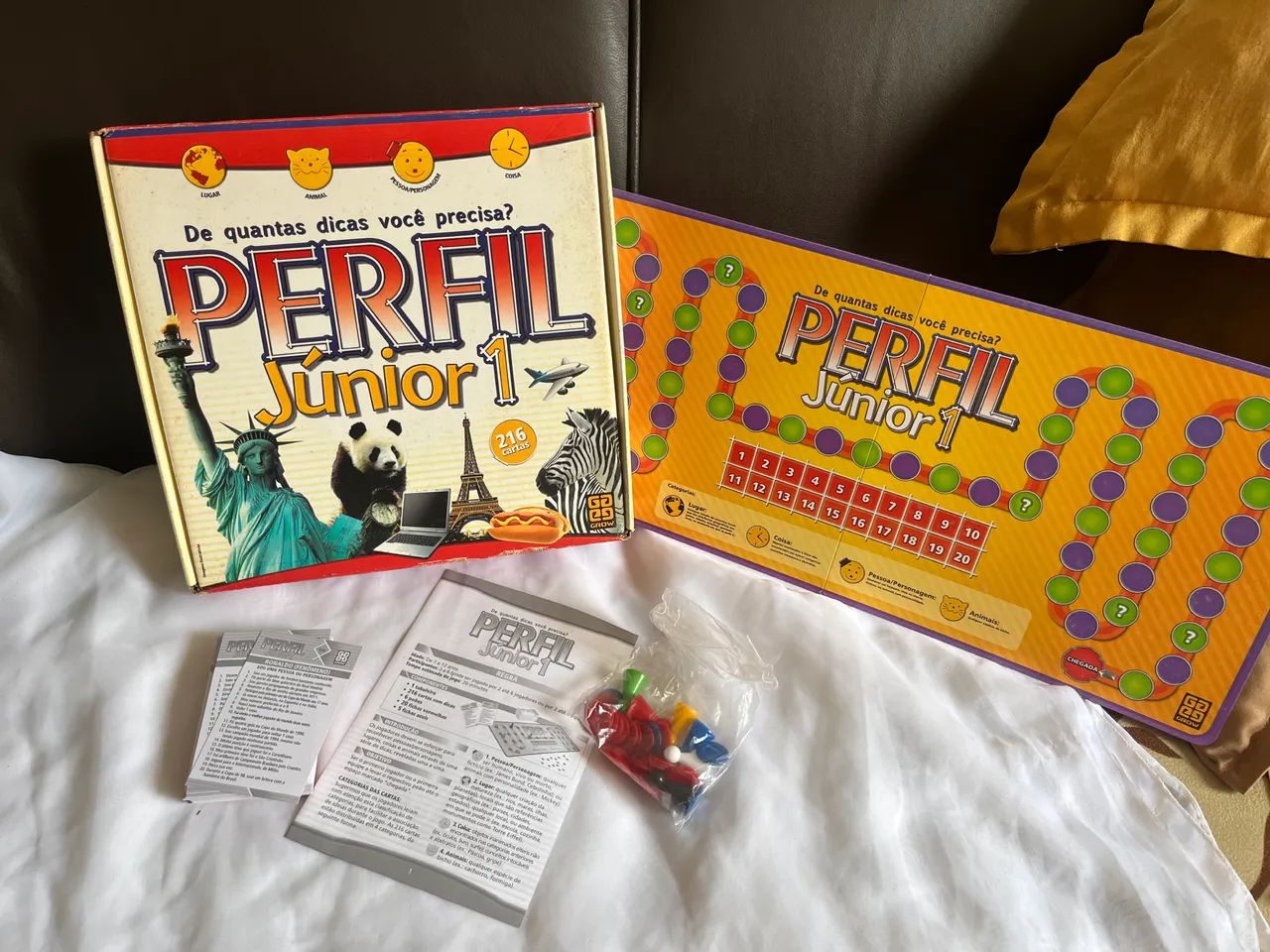 Jogos de tabuleiro de perguntas e respostas com precinho  - Foto 4