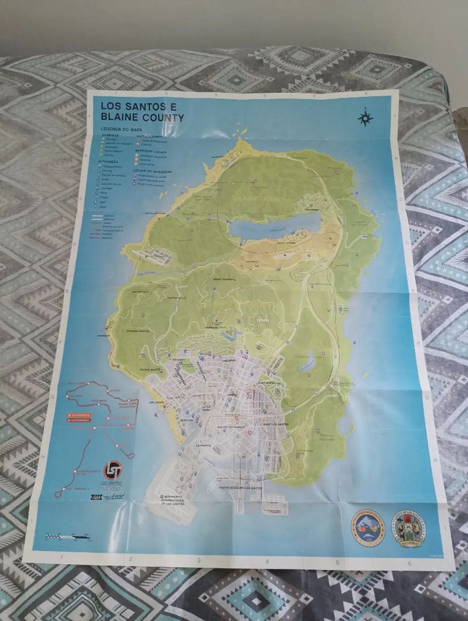 Mapa do GTA 5 