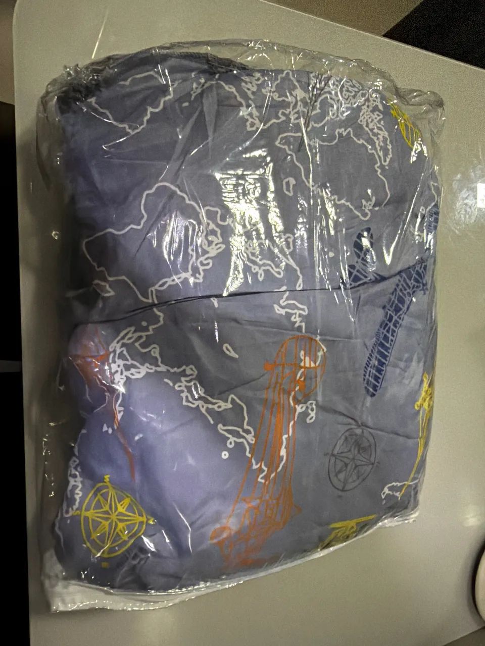Kit Cobre-Leito Solteiro 2 Peças - Novo / Várias Estampas - Foto 5