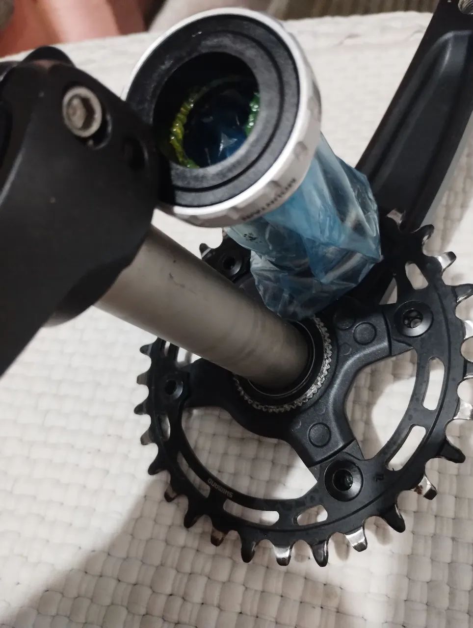 Pe de vela shimano mtb 
