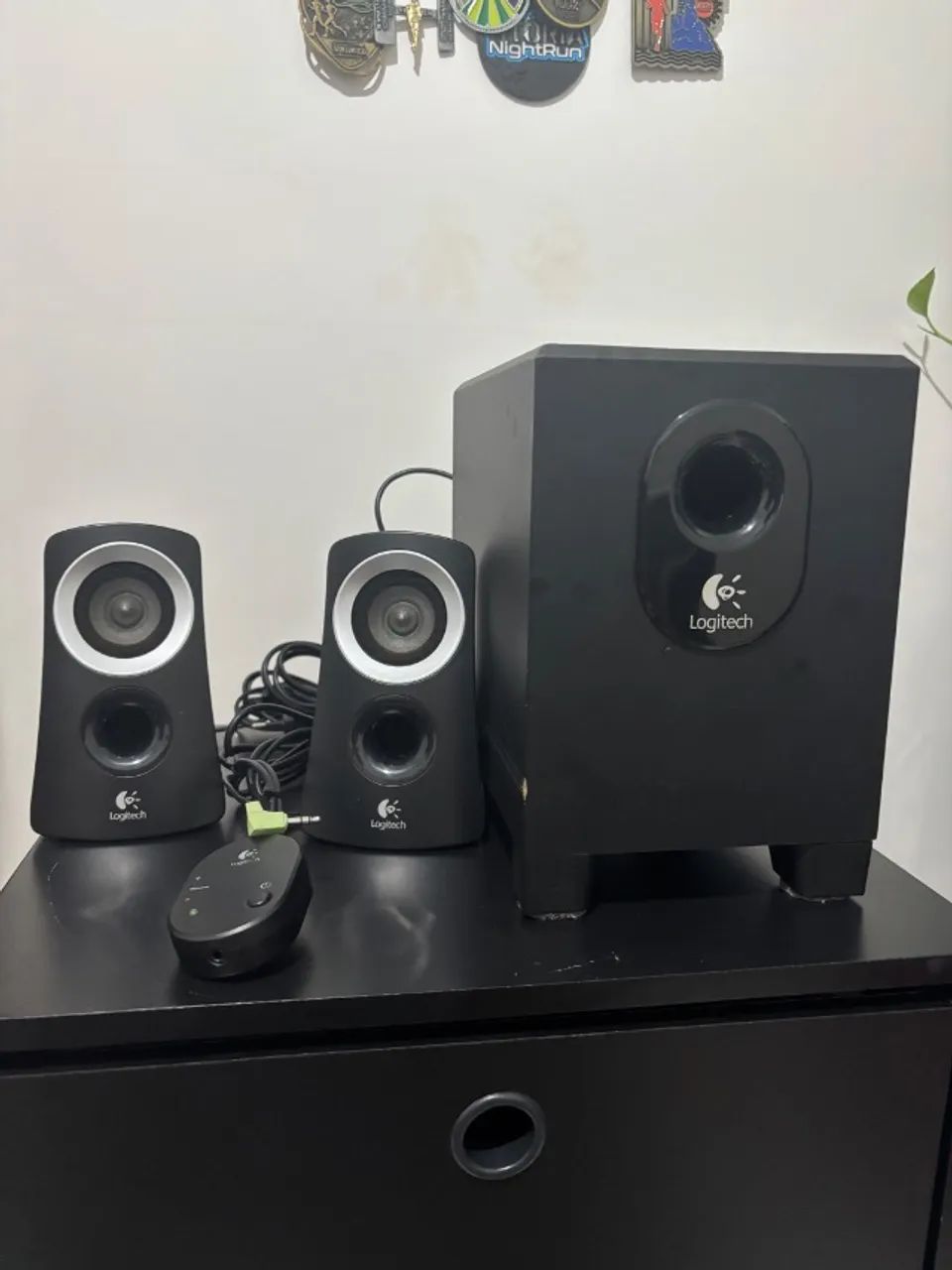 Caixa de Som PC Home Theater Logitech Z313 2.1