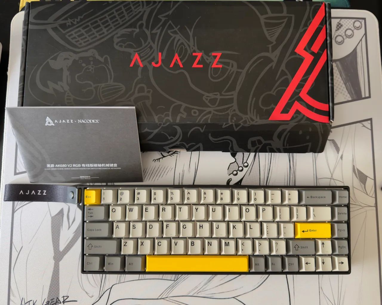 Teclado ajazz magnético 