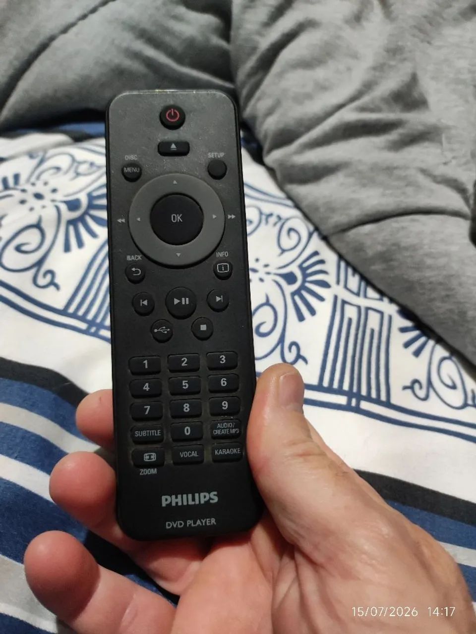 controle para DVD Philips
