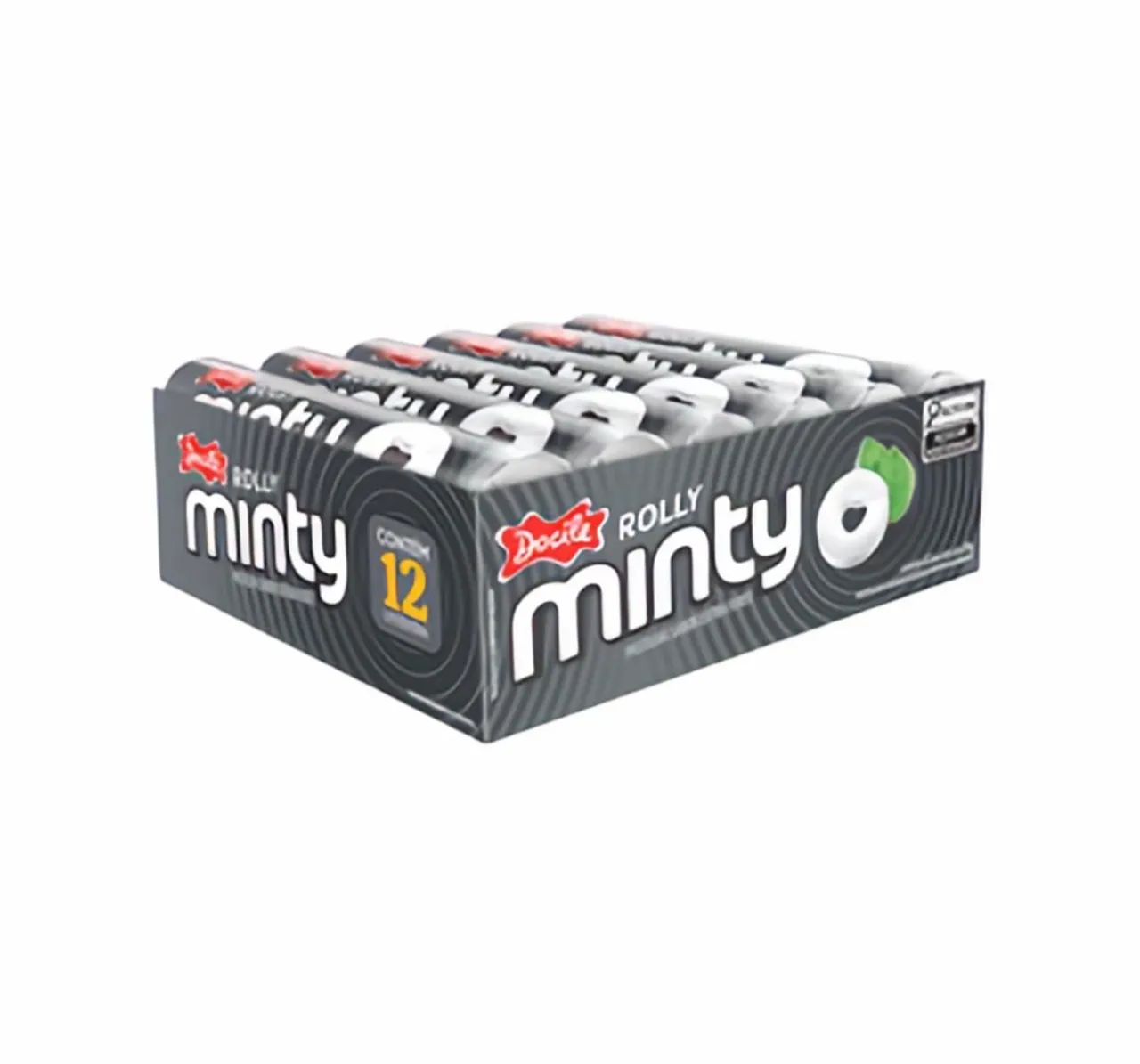 Bala mint, 12 tubos ?