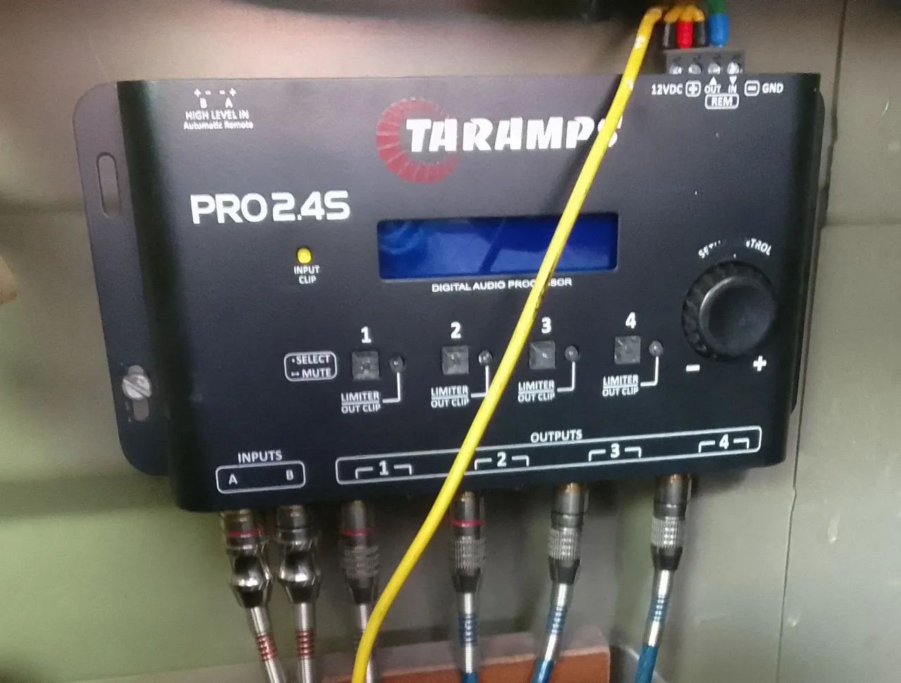 Taramps processador áudio 