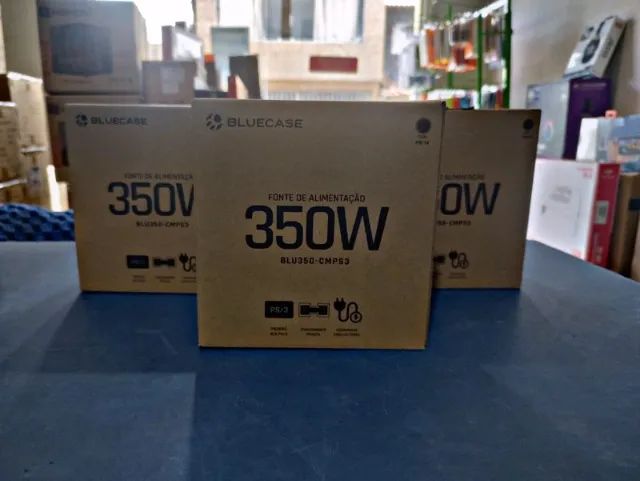 Fonte 350w BLUCASE - novo, pronta entrega - Foto 2