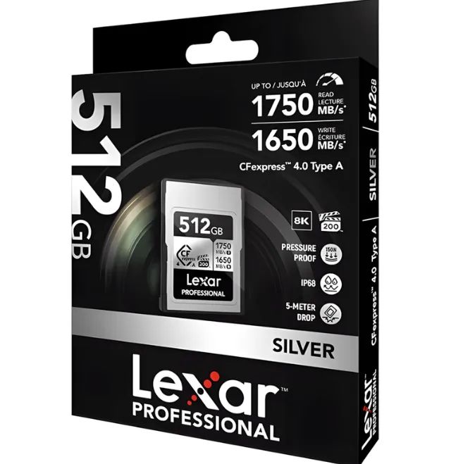 Cartão Lexar Cfexpress A 512gb - 1750mb/s - Silver - Foto 3