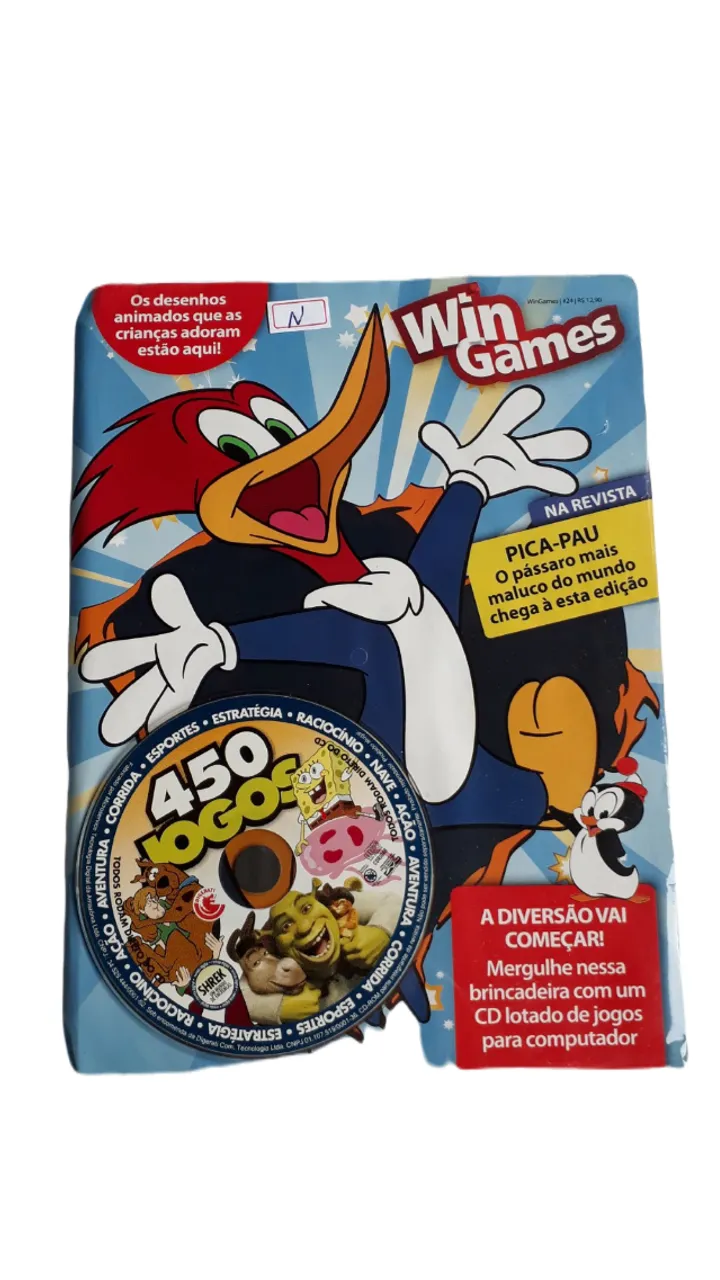 cd de jogo pica pau lacrado 500 jogos de vestir meninas
