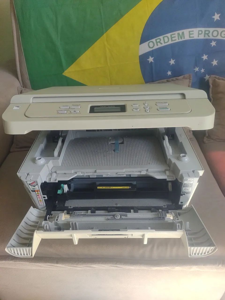 IMPRESSORA MULTIFUNCIONAL BROTHER DCP-7055 - Foto 4