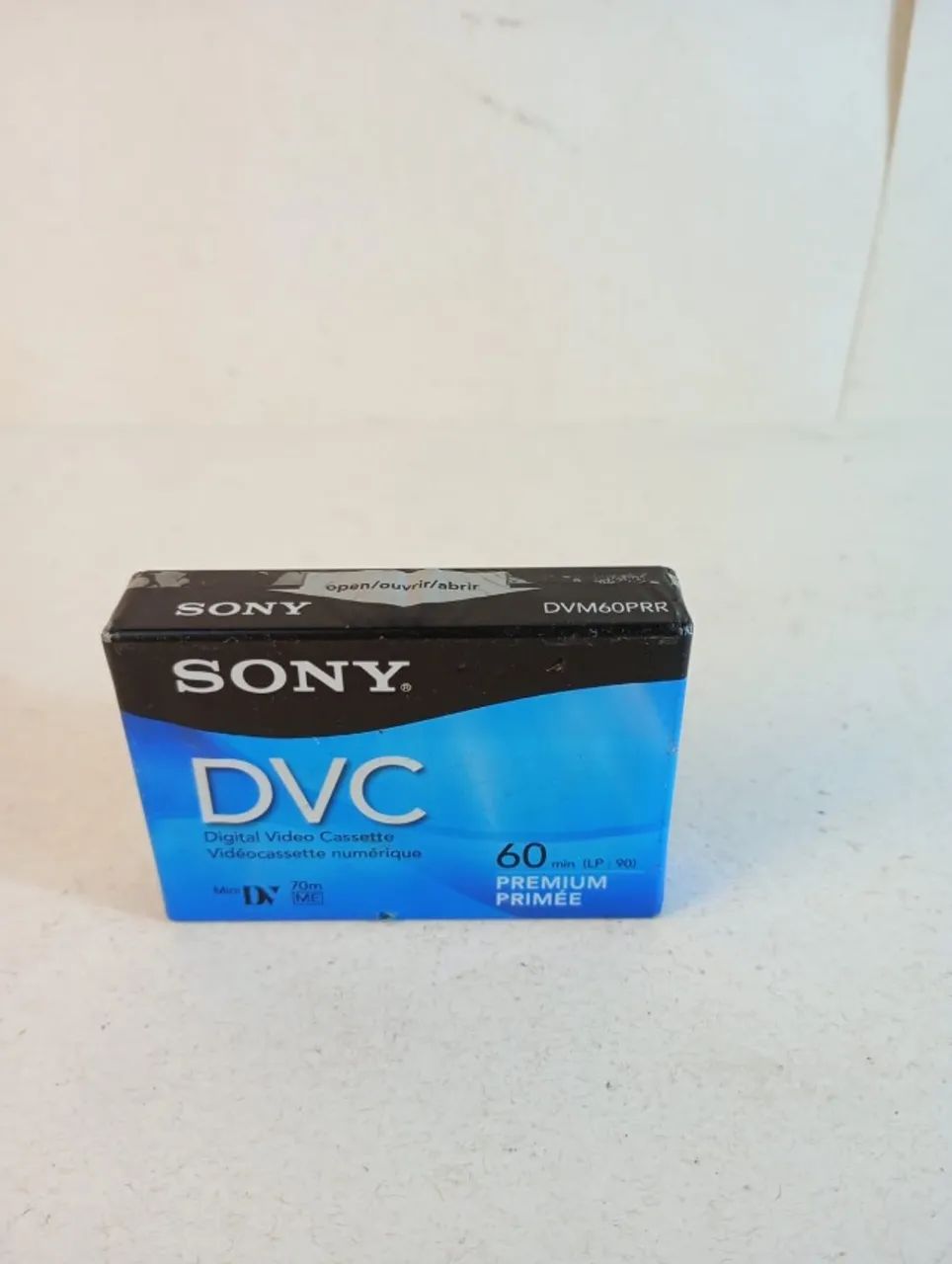 Fita Mini DV Sony Premium 60 Min DVM60PRR Lacrada Nova