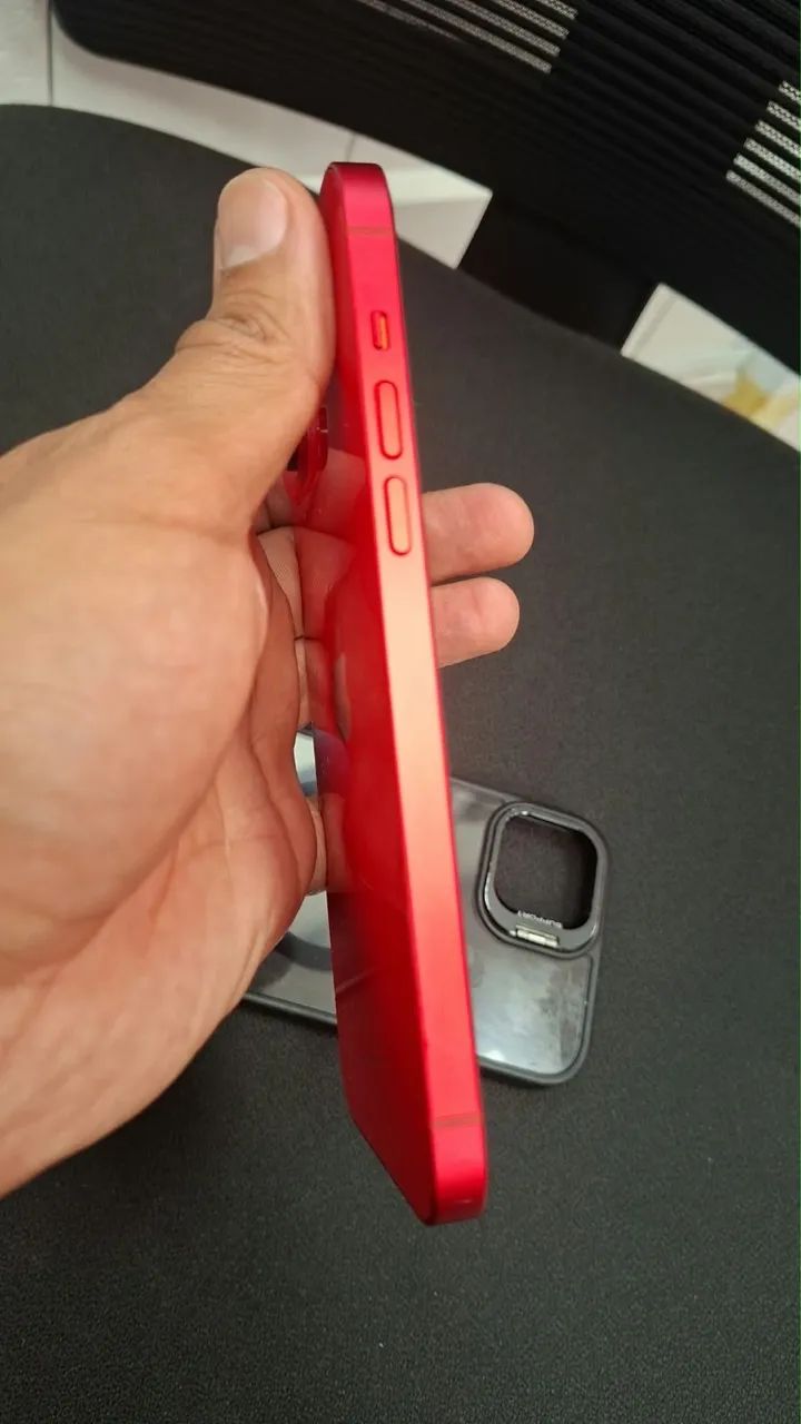 -IPHONE 14 PLUS 256GB VERMELHO ? IMPECÁVEL ? - Foto 4