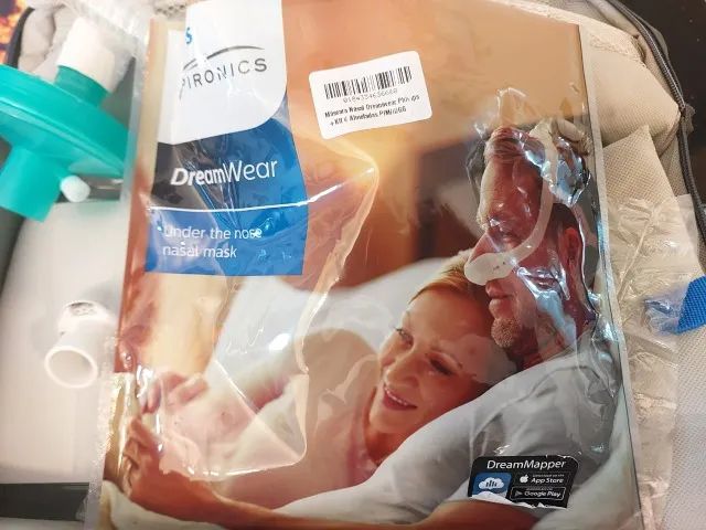 Kit Cpap Auto Dreamstation Completo + máscara Nasal Dreamwear - Foto 3