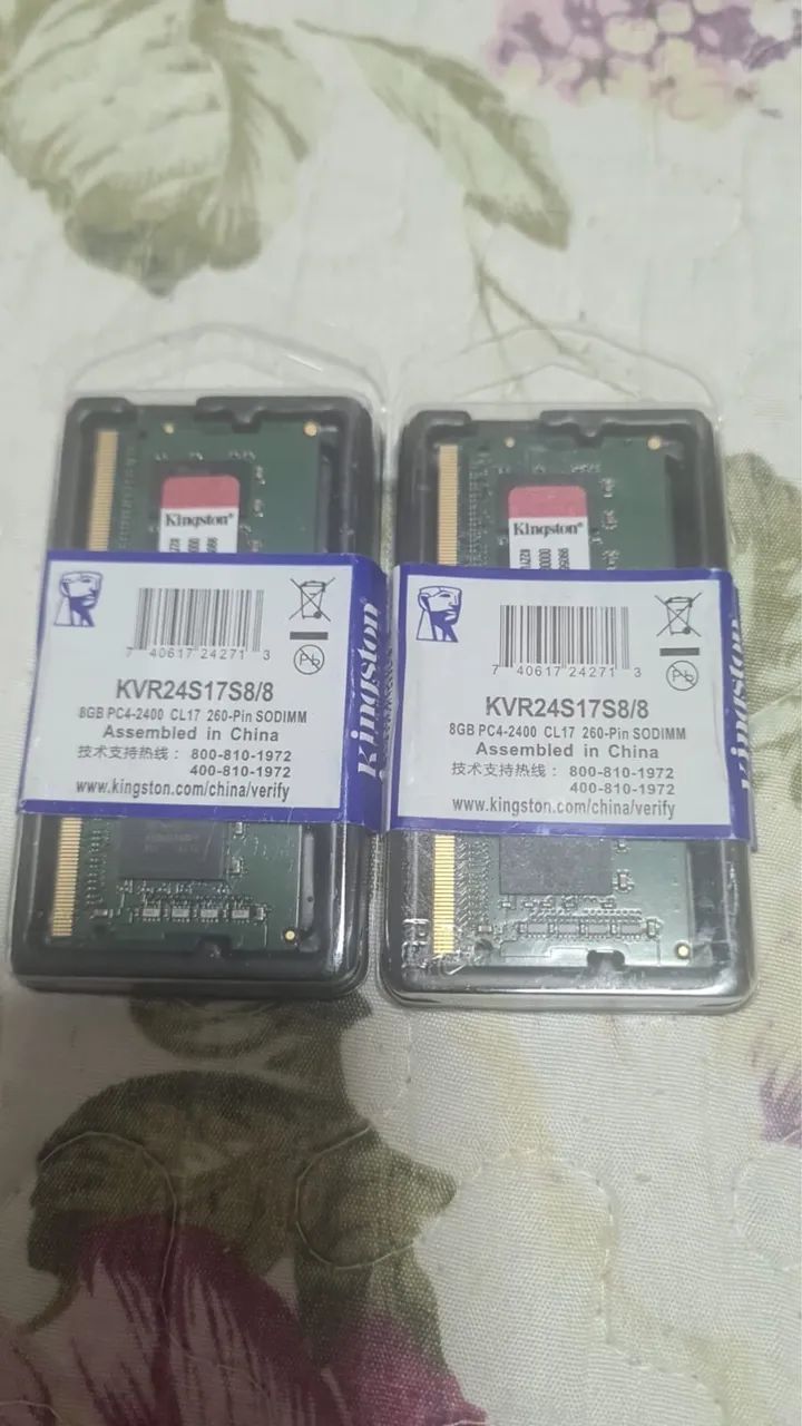 Memoria ddr4 2400hz para notebook