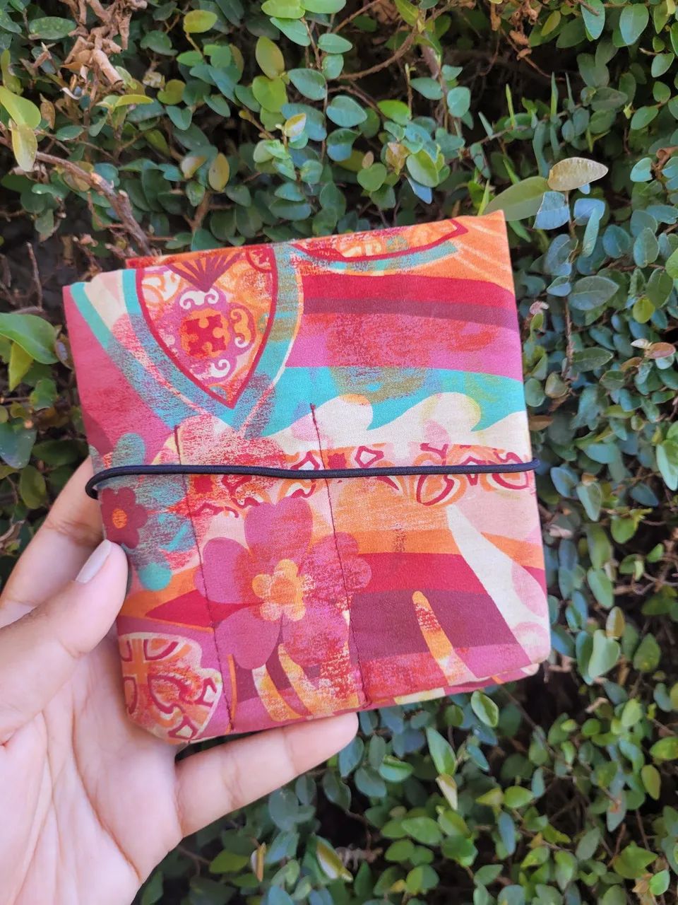 Organizador de bolsa estampado rosa - Foto 4