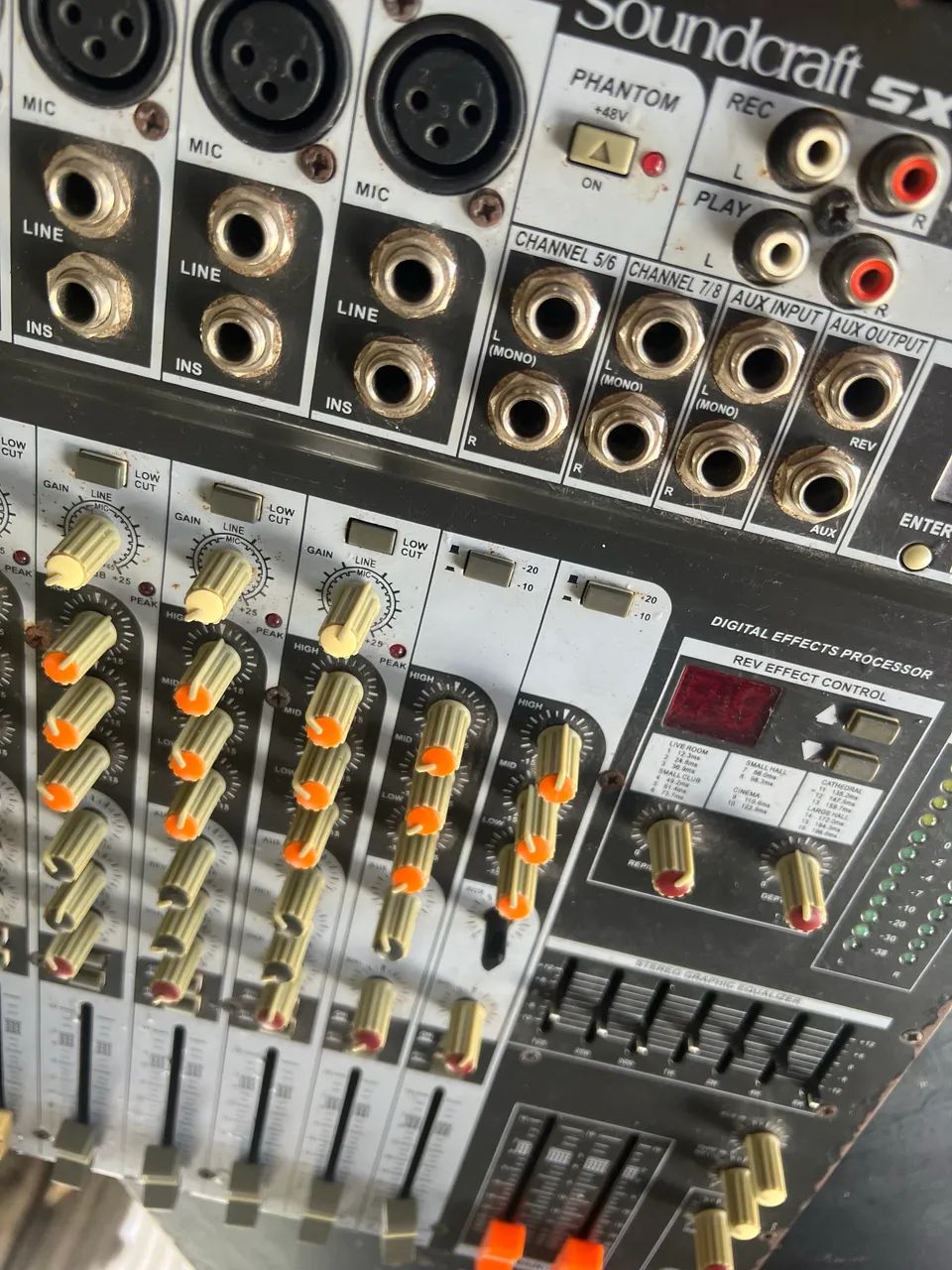 Mesa de som Soundcraft SX802FX USB  - Foto 2
