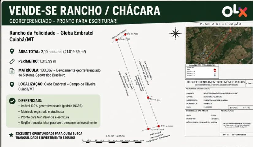 Rancho 2,1 Hectares com Casa 2 Suítes + Poço Artesiano - Foto 2