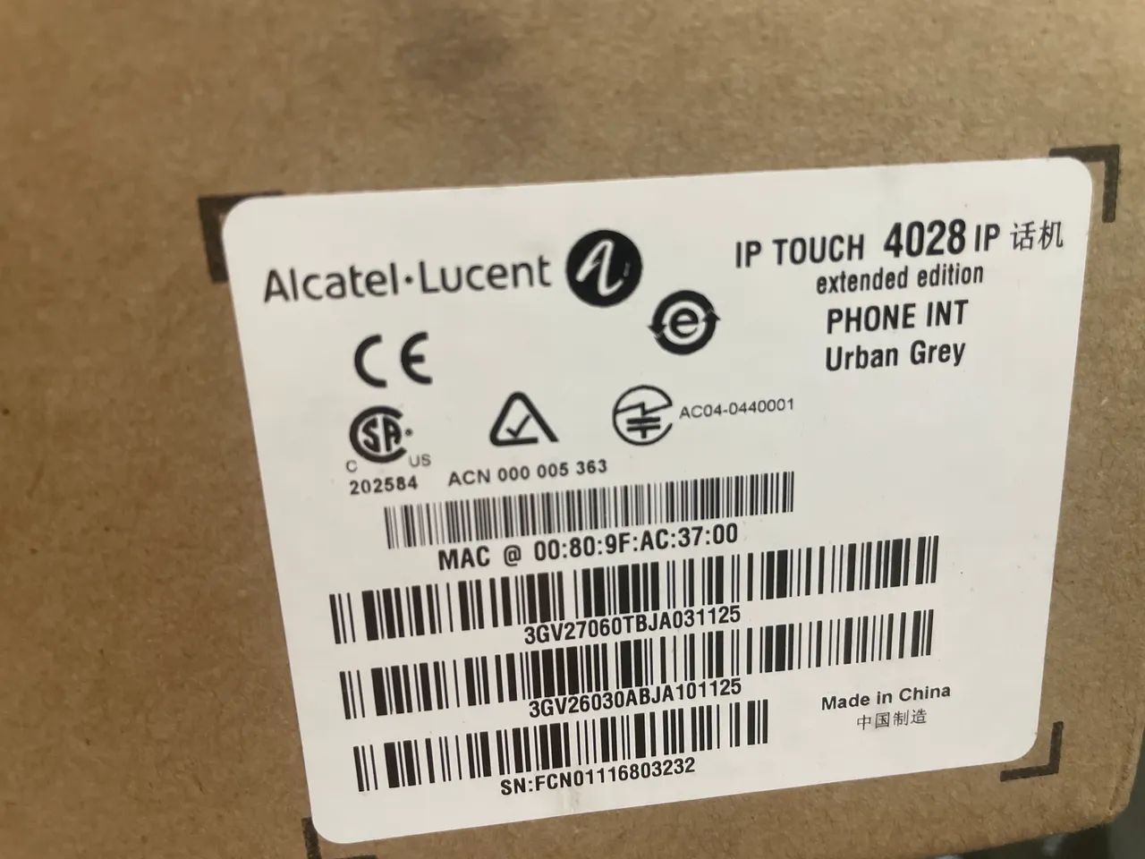 Telefone corporativo Alcatel Lucent 4028 IP - Foto 2