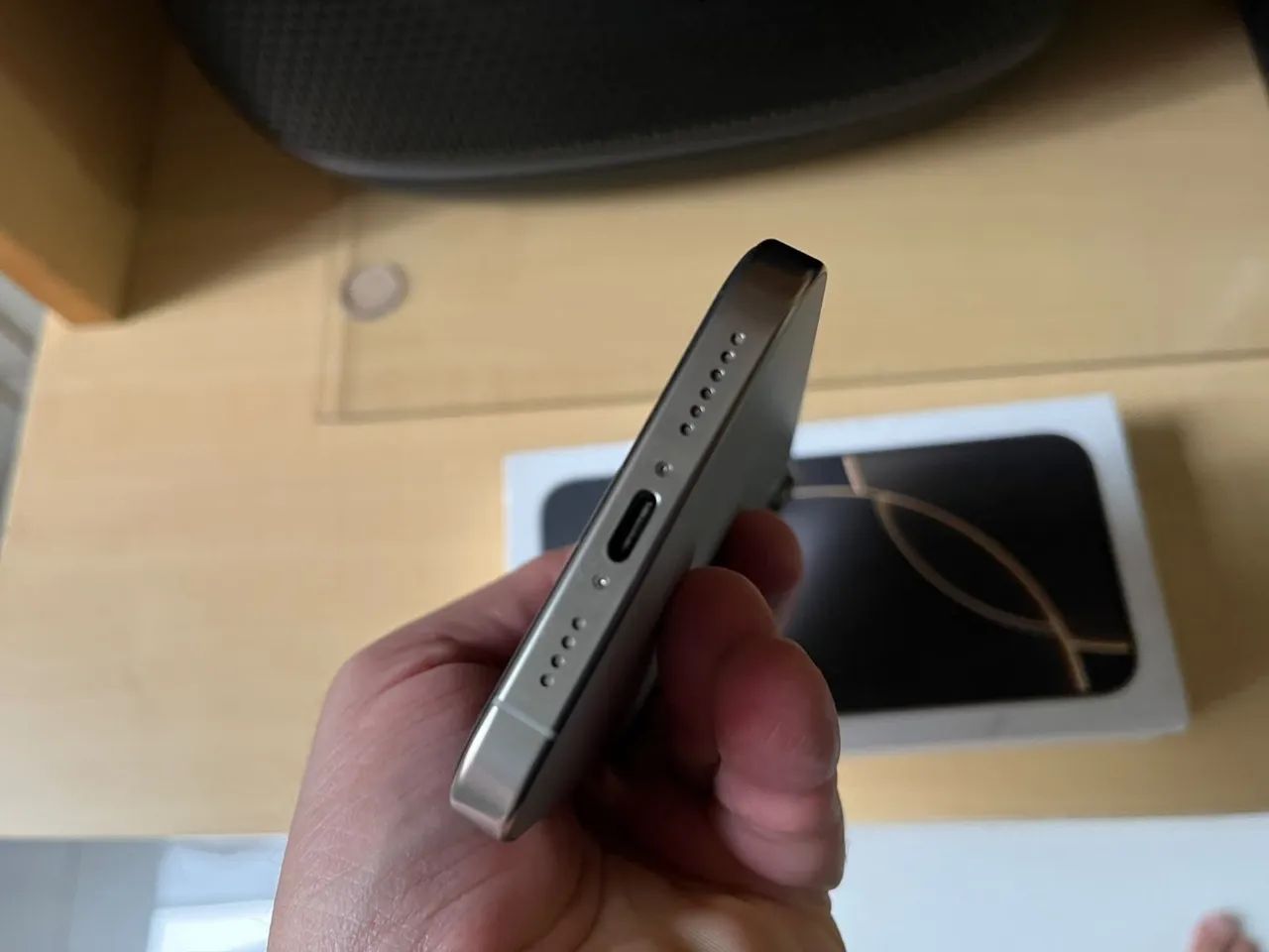 iPhone 16 Pro Max 256gb Natural impecável - Foto 5