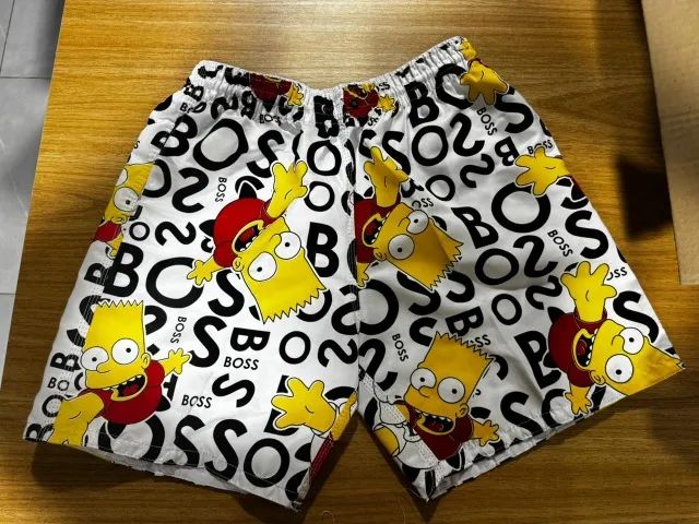 Short Tactel Premium -BOSS- Bart Simpson ? - Foto 2