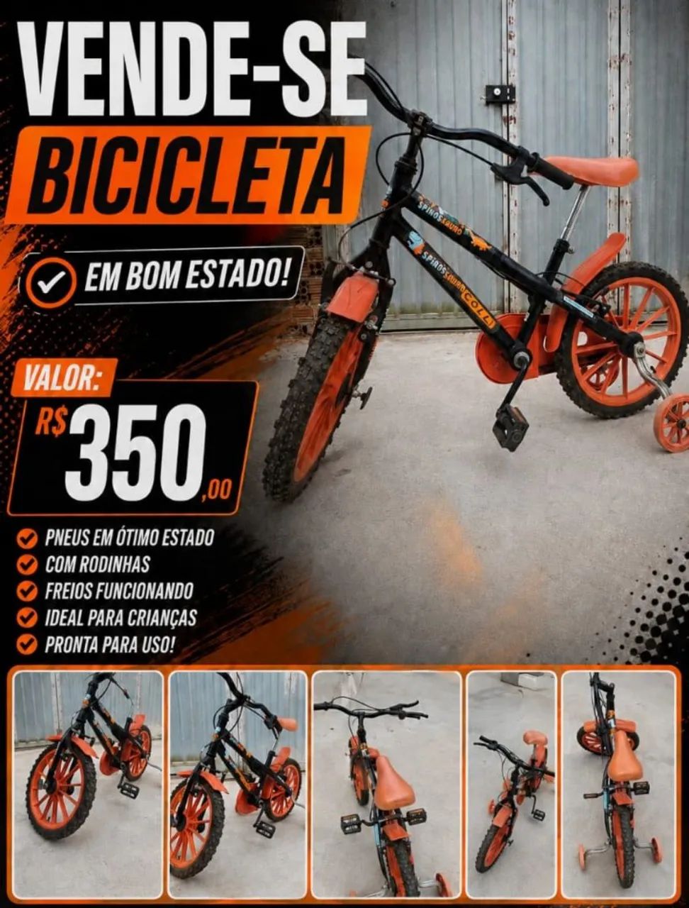 Bicleta infantil