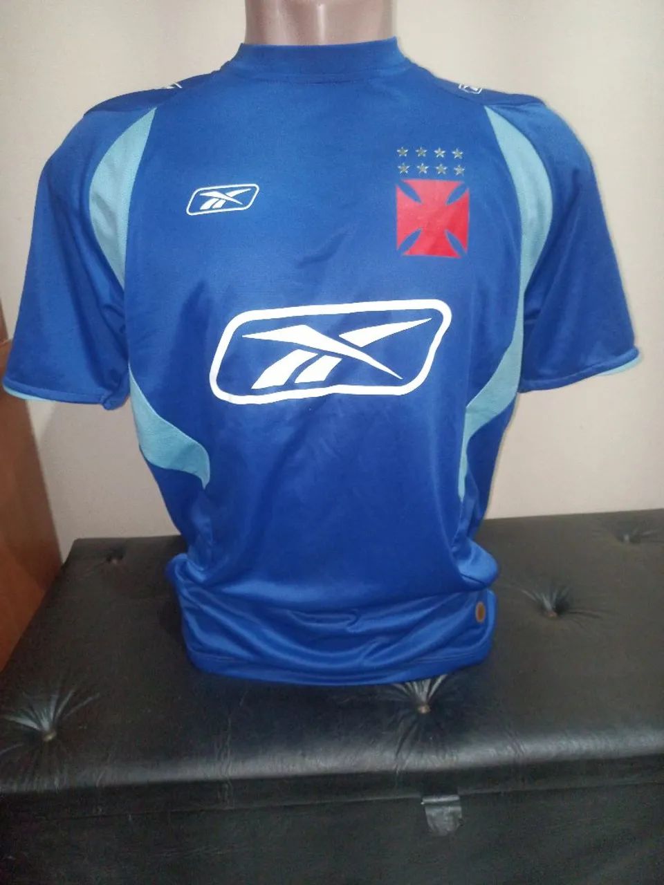 Camisa Vasco Azul/treino/RBK