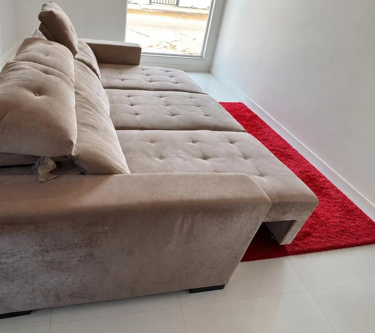 Sofás a venda retrátil e reclinável 