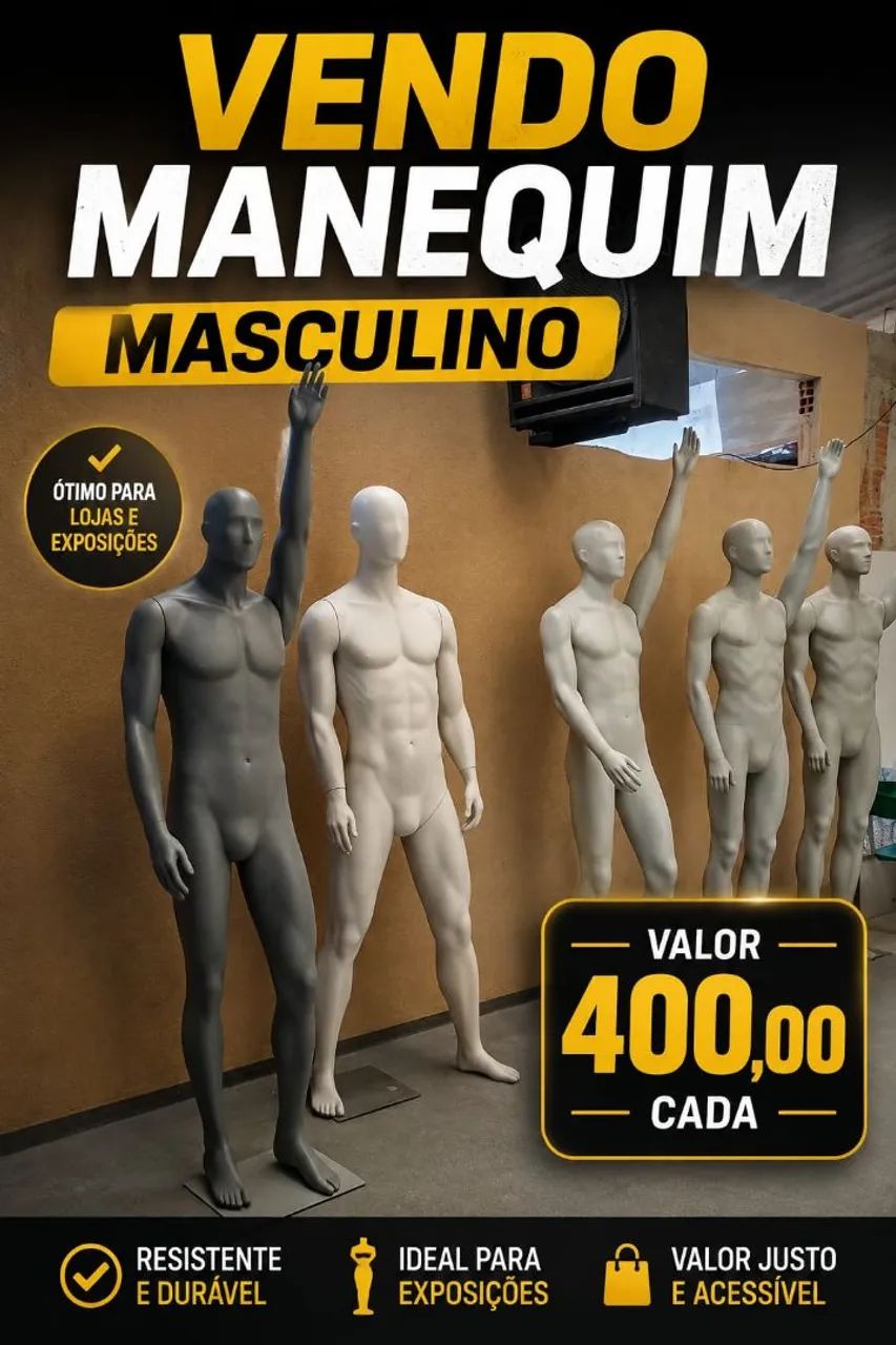 MANEQUIM MASCULINOS 