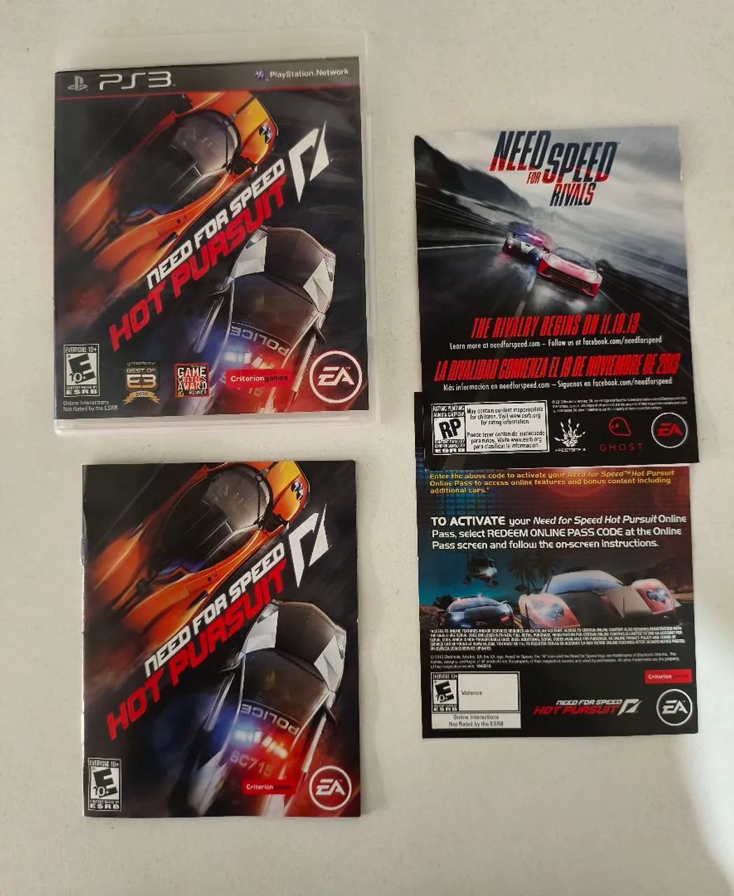 Jogo Need for Speed: Hot Pursuit PS3