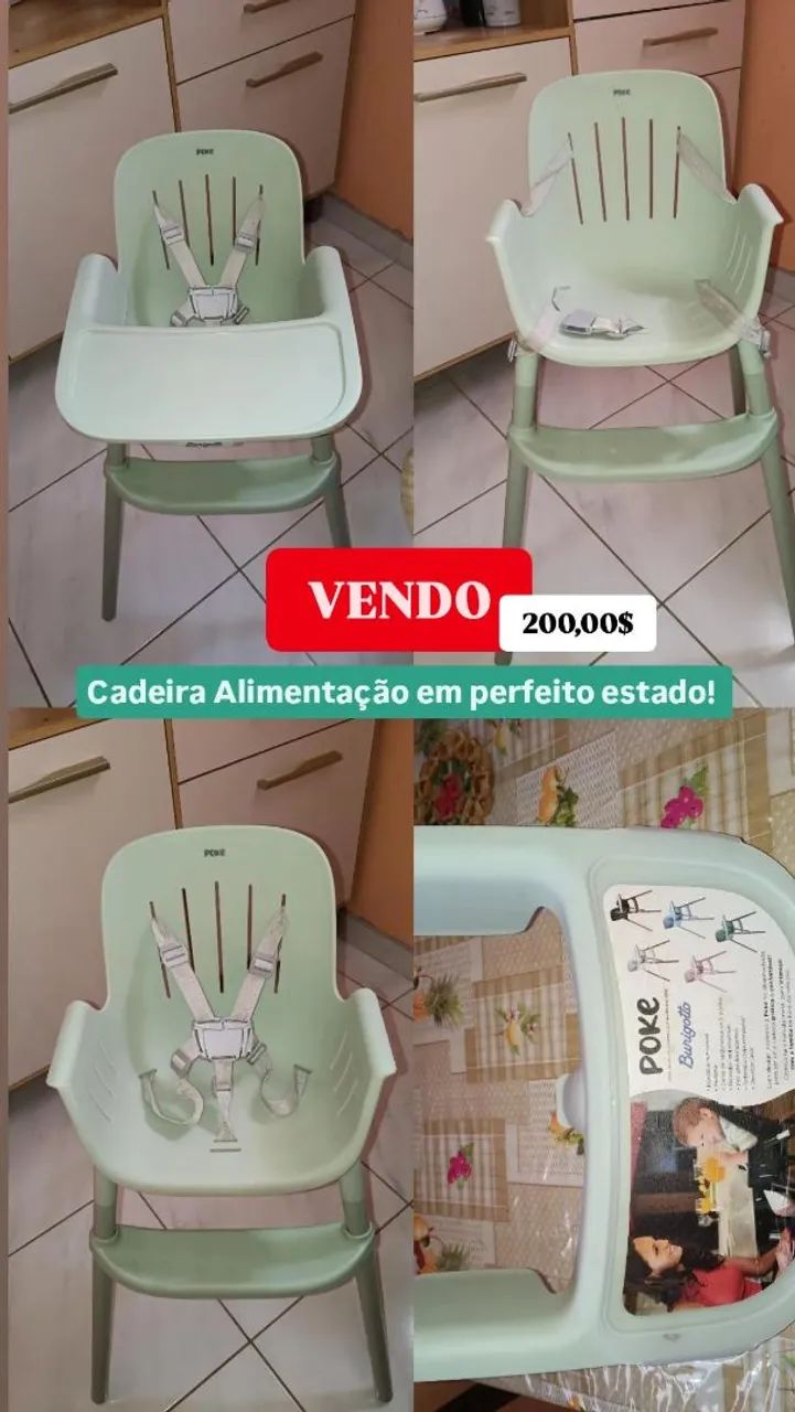 Cadeira alimentação  - Foto 5