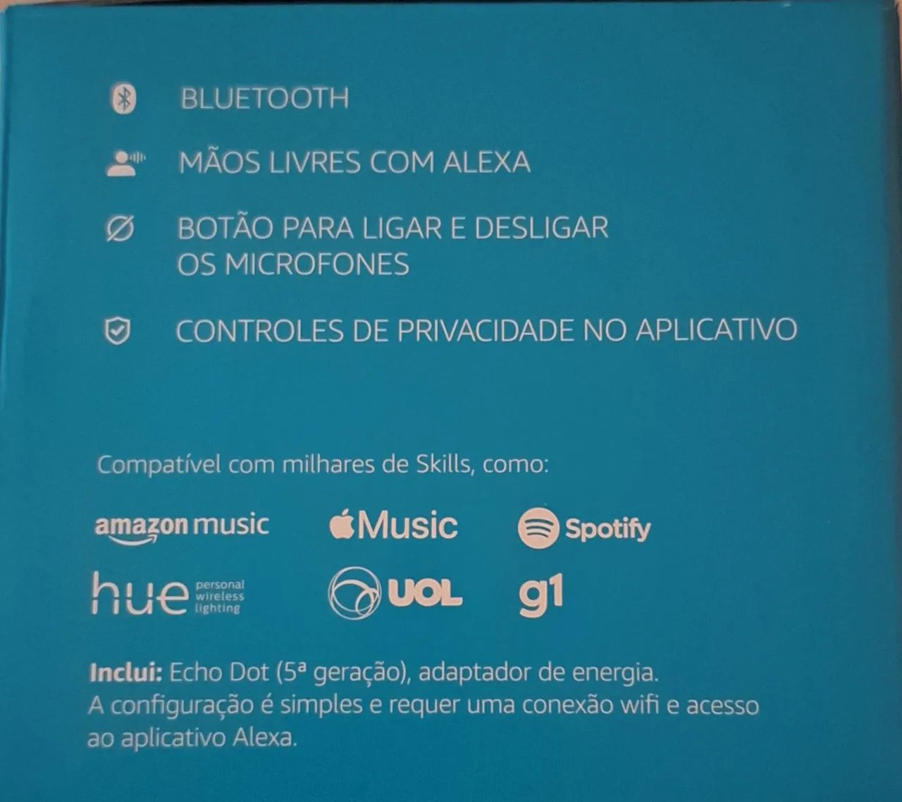 Echo dot Alexa 5 geração  - Foto 3