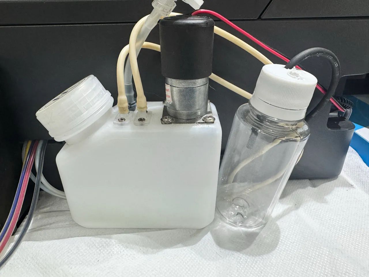 Impressora Epson L8050 adaptada. DTF Têxtil com Poliamida e tintas. - Foto 5