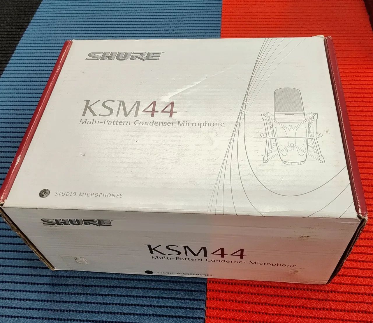 MICROFONE SHURE KSM44 - MADE IN USA | COMPLETO | EXCELENTE ESTADO - Foto 5