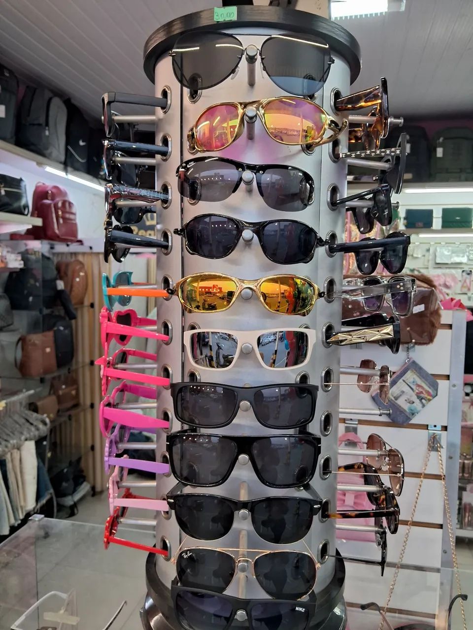 Expositor de óculos 