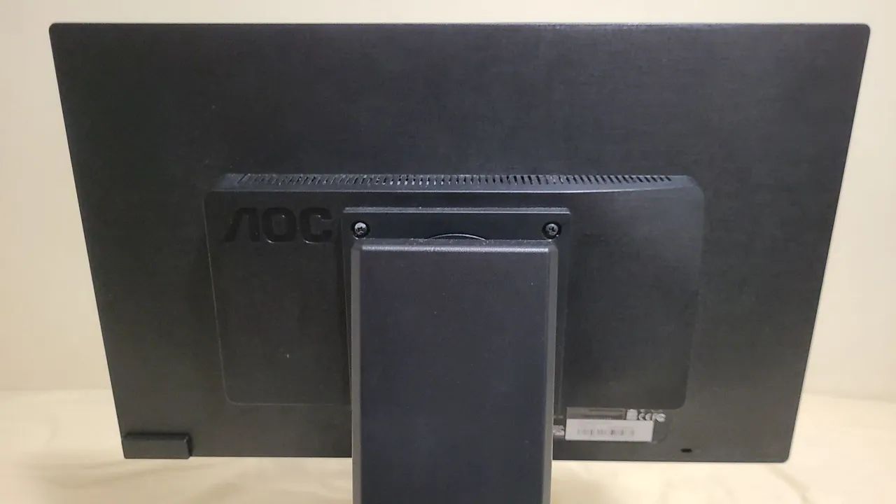 Monitor LED AOC 18,5" E970PWHEN Preto - Foto 4