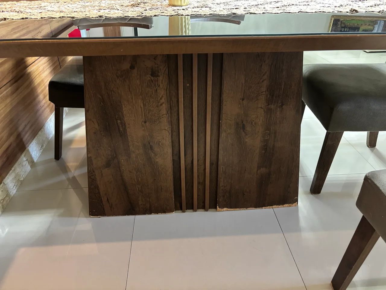 Mesa de jantar com cadeiras  - Foto 2