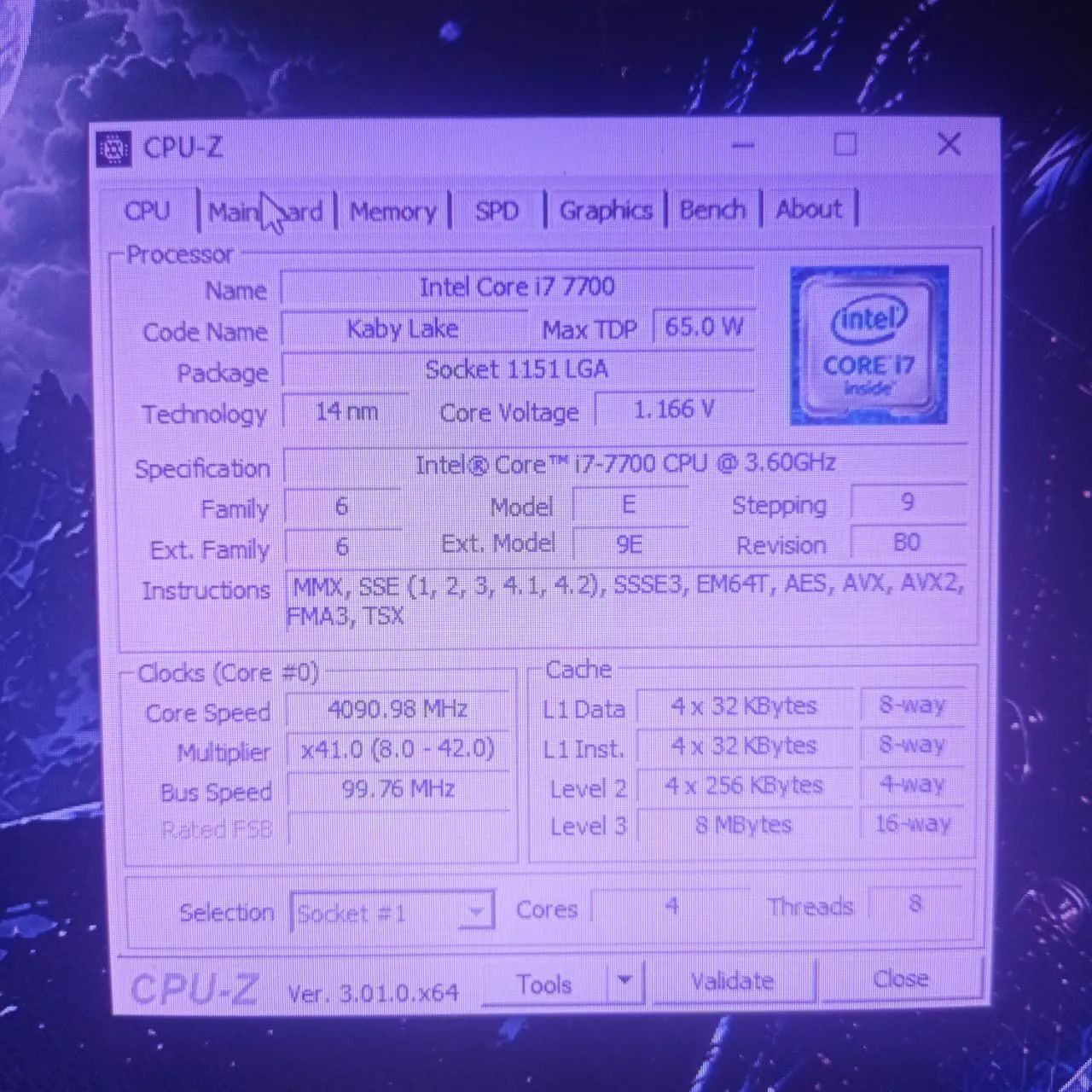 Vendo Intel core i7 7700 mais placa mãe e gabinete  - Foto 3