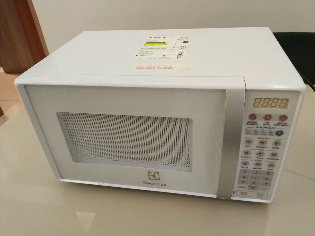 Microondas como novo 