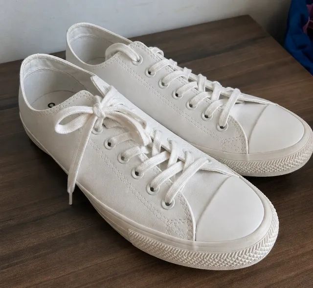 Tênis converse 41 chuck taylor couro branco 