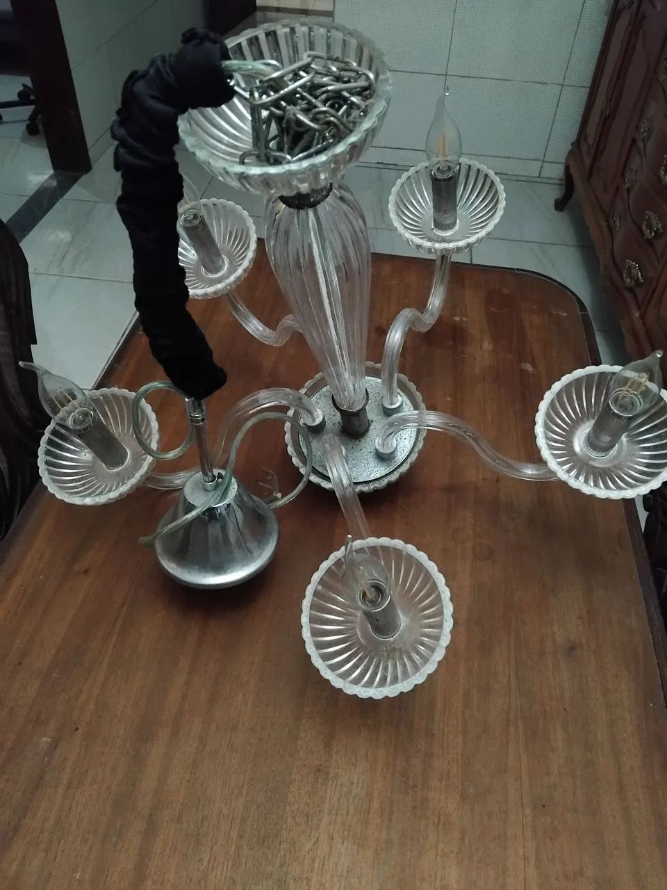 Lustre 5 braços 