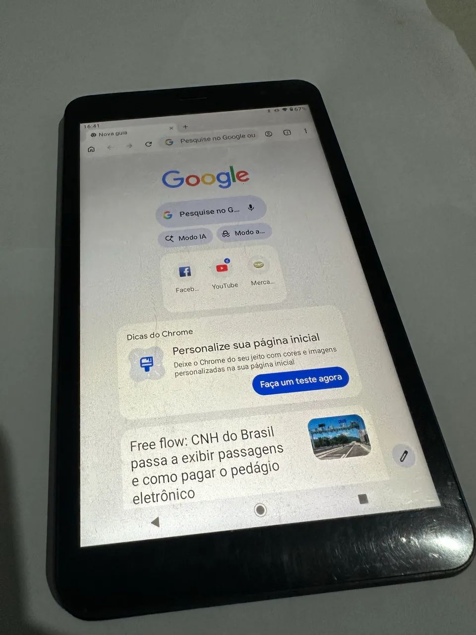 Tablet mutilaser - linha municipal curuaru 