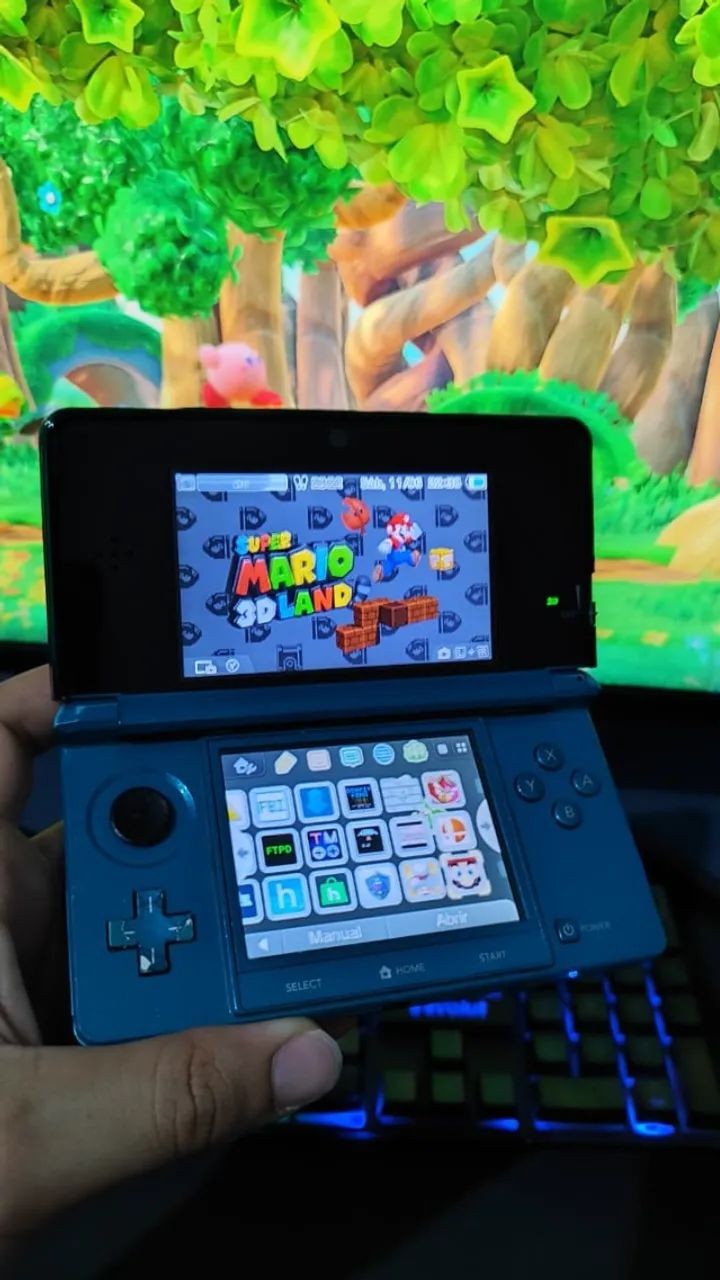 3DS (OLD) DESBLOQUEADO - COM JOGOS